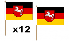 Lower Saxony Hand Flags